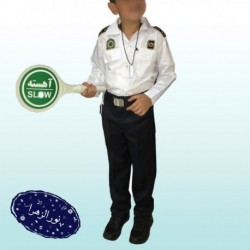 پیراهن و شلوار پلیس کودکانه راهنمایی و رانندگی 20589