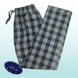 شلوار چهارخانه مردانه نخ پلی استر