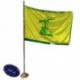 پرچم تشریفات مخمل حزب الله لبنان با پایه شیری