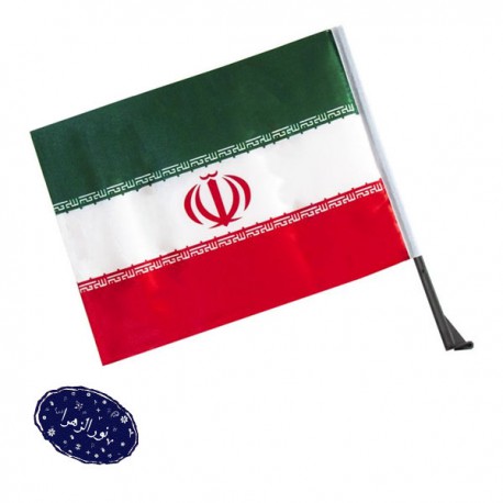 بسته های عمده پرچم انتنی ایران ساتن 30 در 40 سانت