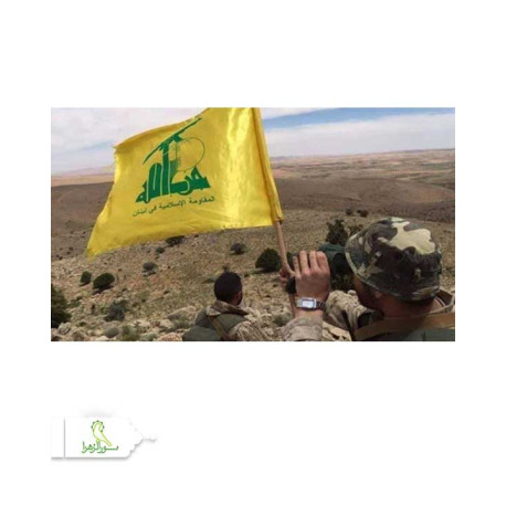 پرچم حزب الله چوب خور