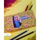 جامدادی زیپی مخمل دخترانه