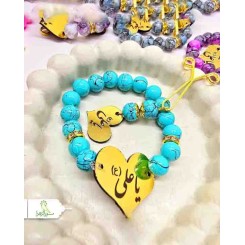 ست دستبند و گیره روسری مولتی دار علی(ع)
