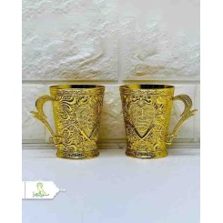 دکوری طرح لیوان طلایی