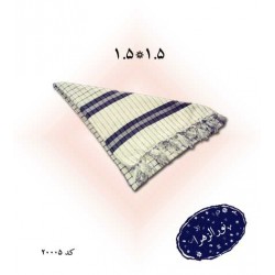 چفیه سفید پلی استر