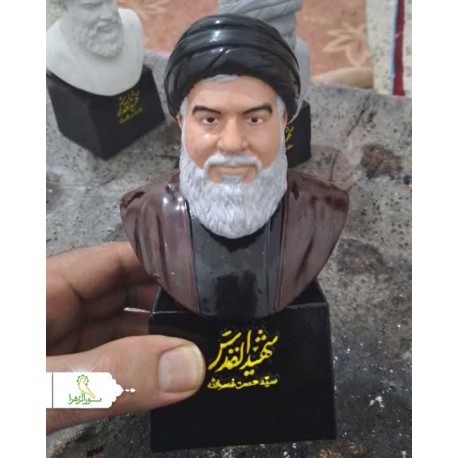 تندیس سید حسن نصرا... با رنگ رئال