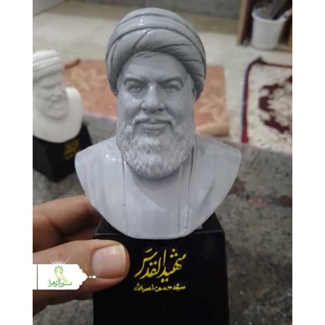بسته 20 عددی تندیس سید حسن نصرا... با رنگ طوسی و سفید