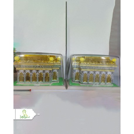 ماکت چراغدار ضریح امام حسین(ع)