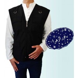 جلیقه بدون یقه مشکی