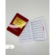 زیارت عاشورا نیم جیبی طلاکوب تزیینی