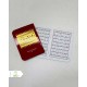 زیارت عاشورا نیم جیبی طلاکوب تزیینی
