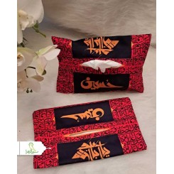 جا دستمال کاغذی مخمل