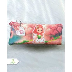 جامدادی مخملی به همراه جاکلیدی