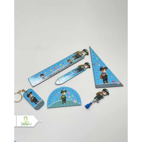 ست لوازم التحریر 6تیکه پسرانه