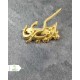50 عدد سنجاق سینه طلایی محرمی رنگ ثابت