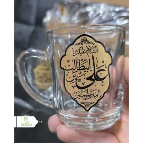 نیم لیوان دسته دار