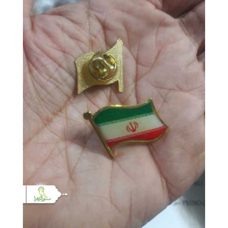 عمده سنجاق سینه کوچک طرح پرچم