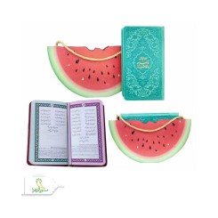 حافظ پالتویی چرم با ساک طرح هندوانه