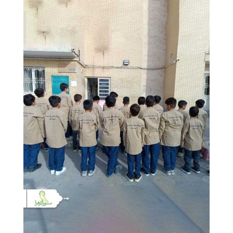 پیراهن الیاف با چاپ