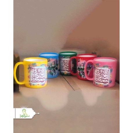 لیوان علوی بیرون رنگی