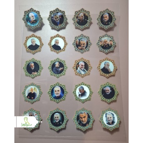 استیکر برجسته UV DTF