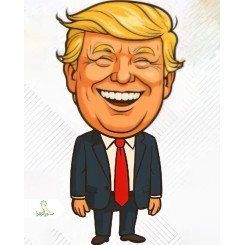 ماکت کات استند دونالد ترامپ