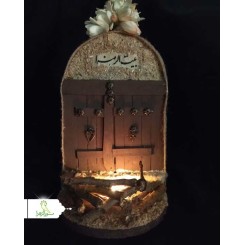 ماکت درب خانه حضرت زهرا (س)