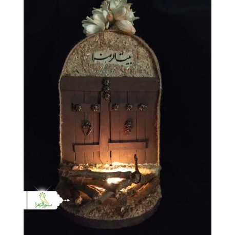 ماکت درب خانه حضرت زهرا (س)