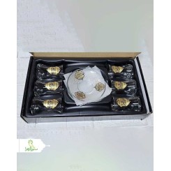 استکان نعلبکی طرح ترک