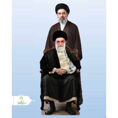 ماکت کات استند رهبر شهید همراه رهبر جوان