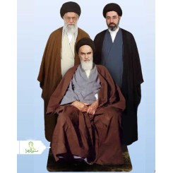ماکت کات استند رهبر کبیر و شهید و جوان
