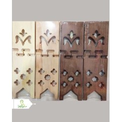 رحل چوبی لاله مشبک بزرگ