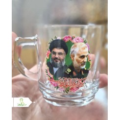 لیوان شیشه ای شهدا