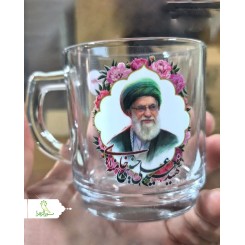 لیوان شیشه ای رهبری شهید