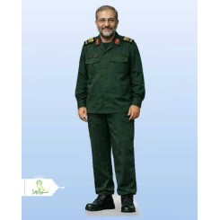 کات استند شهید سلیمانی فرمانده کل بسیج