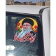 لیبل پشت شیشه امام شهید ما