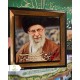 قاب کاشی رهبر شهید