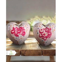 گلدان سرامیکی قلبی