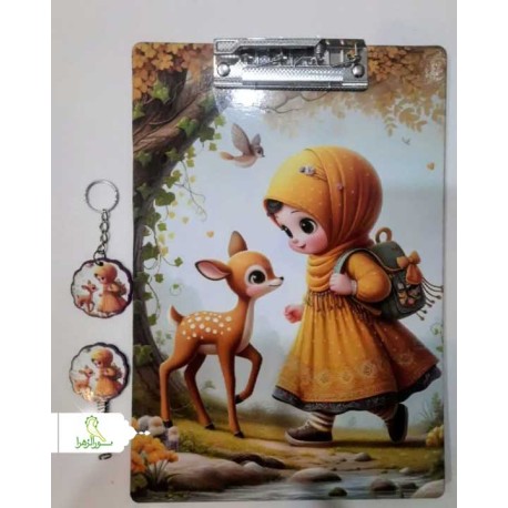 ست تخته شاسی A4 دخترانه