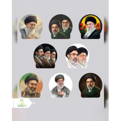 برچسب خودرو طرح رهبری