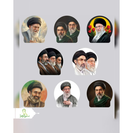 برچسب خودرو طرح رهبری