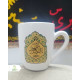 ماگ سفالی طرح دار