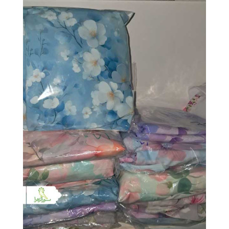 چادر رنگی آستین دار/جلو بسته زنانه