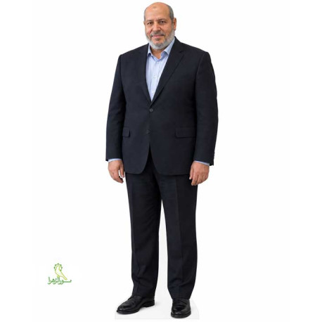 ماکت کات استند خلیل الحیه رئیس دفتر سیاسی حماس