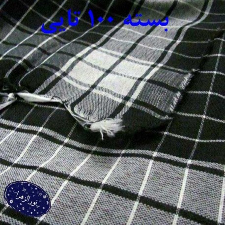 چفیه مشکی پلی استر