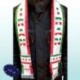 شال گردن بافت طرح پرچم ایران