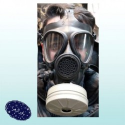 ماسک شیمیایی فیلتر دار نو