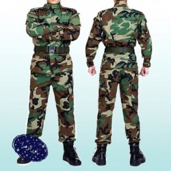 پیراهن و شلوار تاکتیکال عملیاتی طرح استتارجنگلی