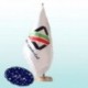 پرچم تشریفات رومیزی گمرک جمهوری اسلامی با پایه سنگی